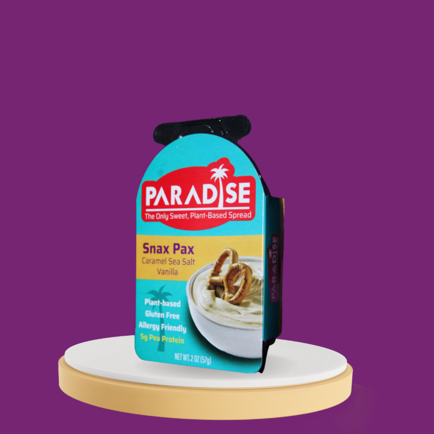 Caramel Sea Salt Vanilla Spread & Grain Free Pretzels