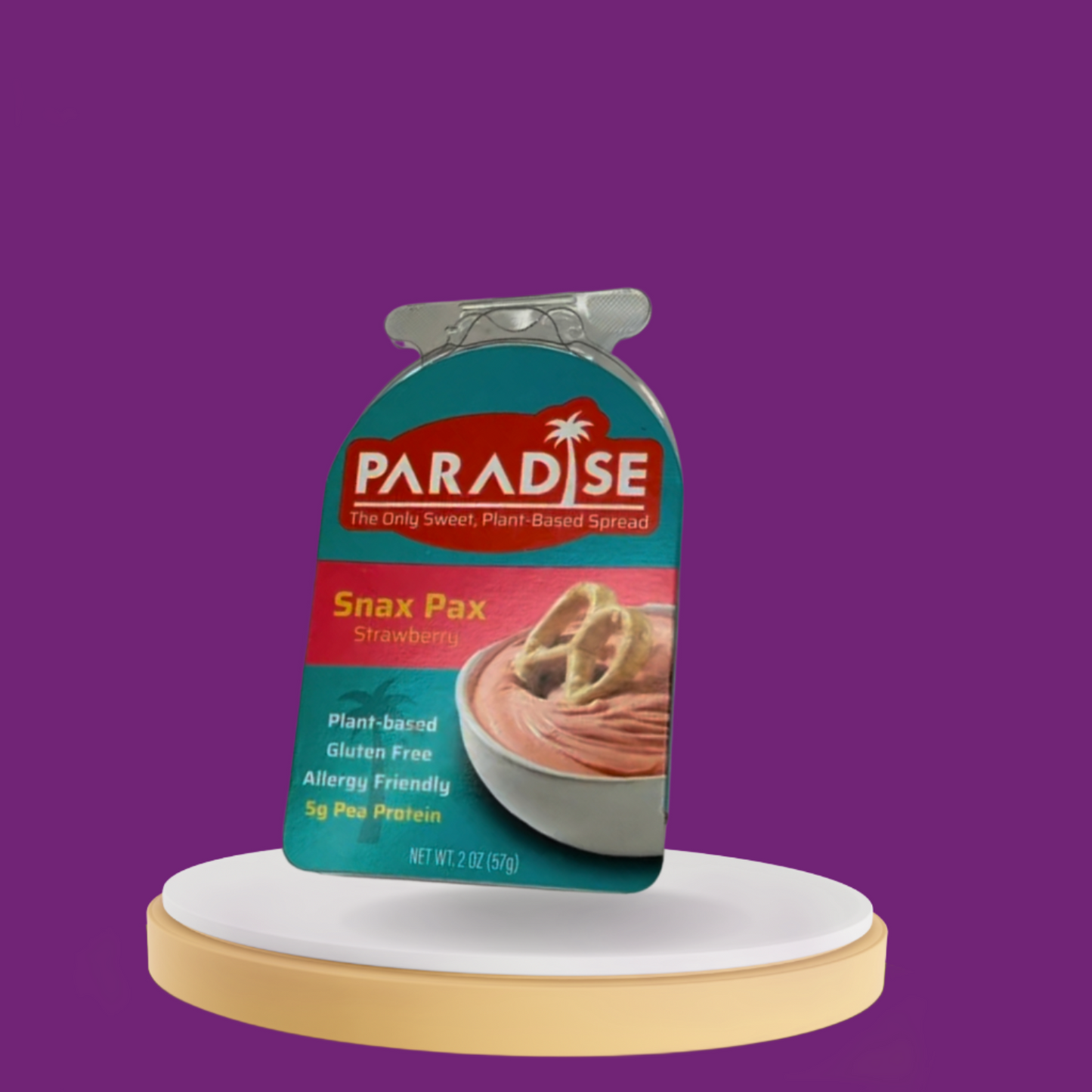 Strawberry Paradise Spread & Grain Free Pretzels