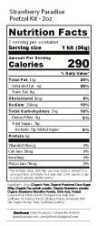 Strawberry Paradise Spread & Grain Free Pretzels