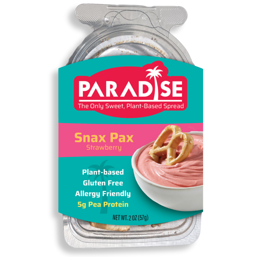 Strawberry Paradise Spread & Grain Free Pretzels